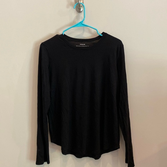Vince long sleeve cotton tee - Picture 1 of 4